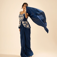 Draped Saree