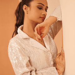 Sahar Velvet Sequin Cordset