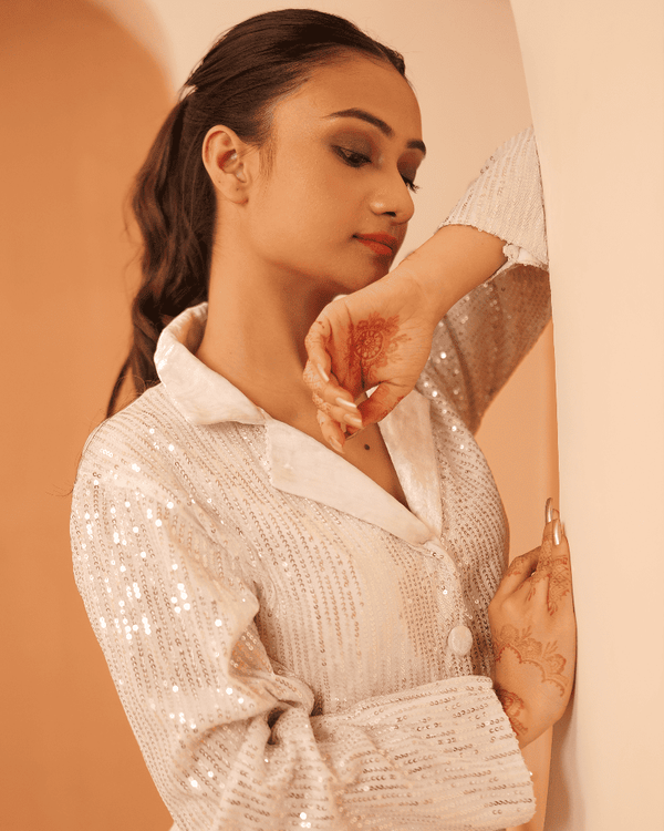 Sahar Velvet Sequin Cordset